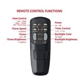 thumbnail image 4 of FLAME&SHADE 42 inch Wall Mounted or Freestanding Electric Fireplace Heater with Remote, 4 of 7