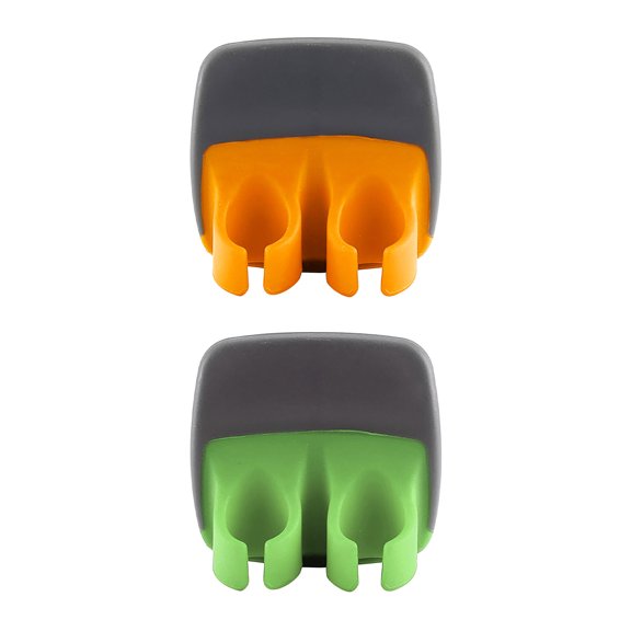 Clearance！FNGZ Grater 2 Pcs Hand Vegetable Peeler Peeler Rubber Finger Grips Comfortable to Peel Pumpkin Carrot Cucumber Potato and More Green