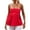 2-Red, variant on Women's Strapless Backless Ruffle Flowy Off Shoulder Pleated Bandeau Peplum S