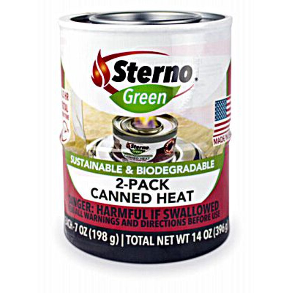 New Sterno 20366 2 Pack Canned Cooking Fuel,1 Each