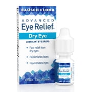 Advanced Eye Relief Lubricant Eye Drops for Relief from Dry Eyes, .5 fl oz