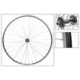 thumbnail image 1 of Wheel Front 700 x 35 Black/Silver WEI-ZAC19 36H, 1 of 3