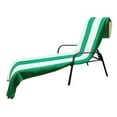 thumbnail image 2 of Cotton Cabana Stripe Standard Size Chaise Lounge Chair Cover, 2 of 10