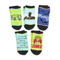 thumbnail image 6 of Scooby-Doo Socks Adult Mystery Machine Ruh-Roh Zoinks! 5 Pack Mix and Match Ankle Socks, 6 of 7