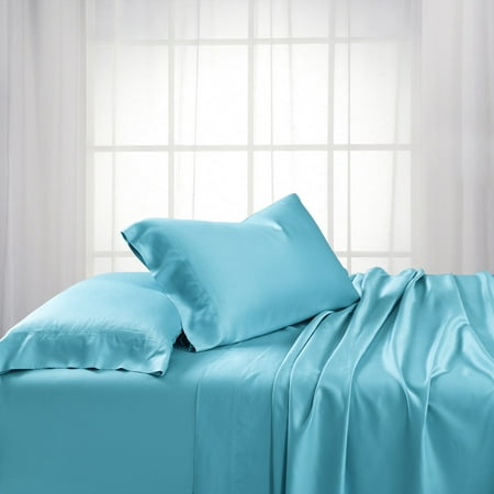 Luxury 100 Bamboo Viscose Sheets Woven At 600 Thread Counts Luxury 100 Bamboo Viscose Sheets Woven At 600 Thread Counts Softest Sheet Set With Deep Pockets King Size Aqua