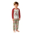 thumbnail image 4 of Lvotionpl 2026 Family Christmas Pajamas Matching Sets, Matching Family Christmas Pjs Long Sleeve Top & Pants Set Matching Holiday Family Pajama Xmas Sets, 4 of 5