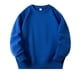 thumbnail image 2 of Blusas y camisas de manga larga con cuello redondo para niños, sudadera deportiva informal de color liso con cuello redondo y manga larga para niñas, top de poliéster, 2 of 5