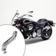 thumbnail image 4 of Balancín de Trasero Shamjiam Aleación de Aluminio Compatible para Vespa 150 PRIMAVERA Accesorios Pieza Profesion Plata, 4 of 7