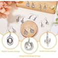 thumbnail image 4 of 10 Pairs Cowgirl Western Earrings West Cowgirl Boots Dangle Earrings Cowboy Themed Cactus Earrings Unique Country Drop Earrings Concert Party Earrings for Woman, 4 of 6