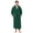 Green, variant on Men's Bathrobes with Hood, Soft Long Towel Robe for Men (Navy,L/XL)