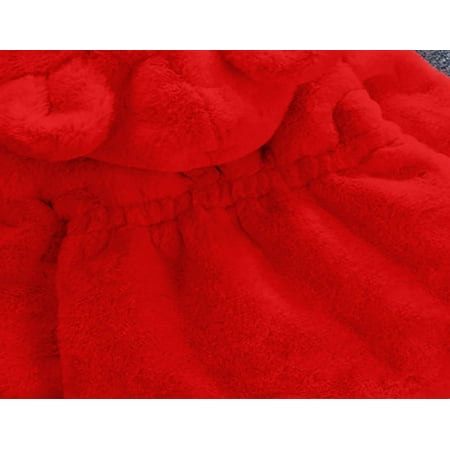 

Baby Girl Outfits Cloak Outerwear Kids Winter Bunny Jacket Warm Clothes Set Coat Hooded Set Baby Girls Clothing Red 4 Years-5 Years