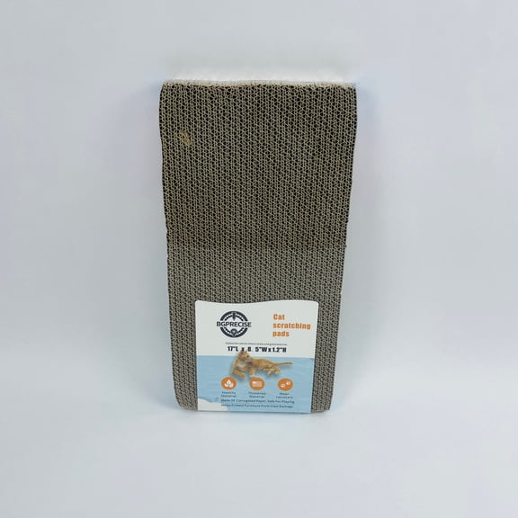 BGPRECISE Cat Scratching Pad Cardboard Scratch Pad 17 x 8.5 x 1.2 Inches