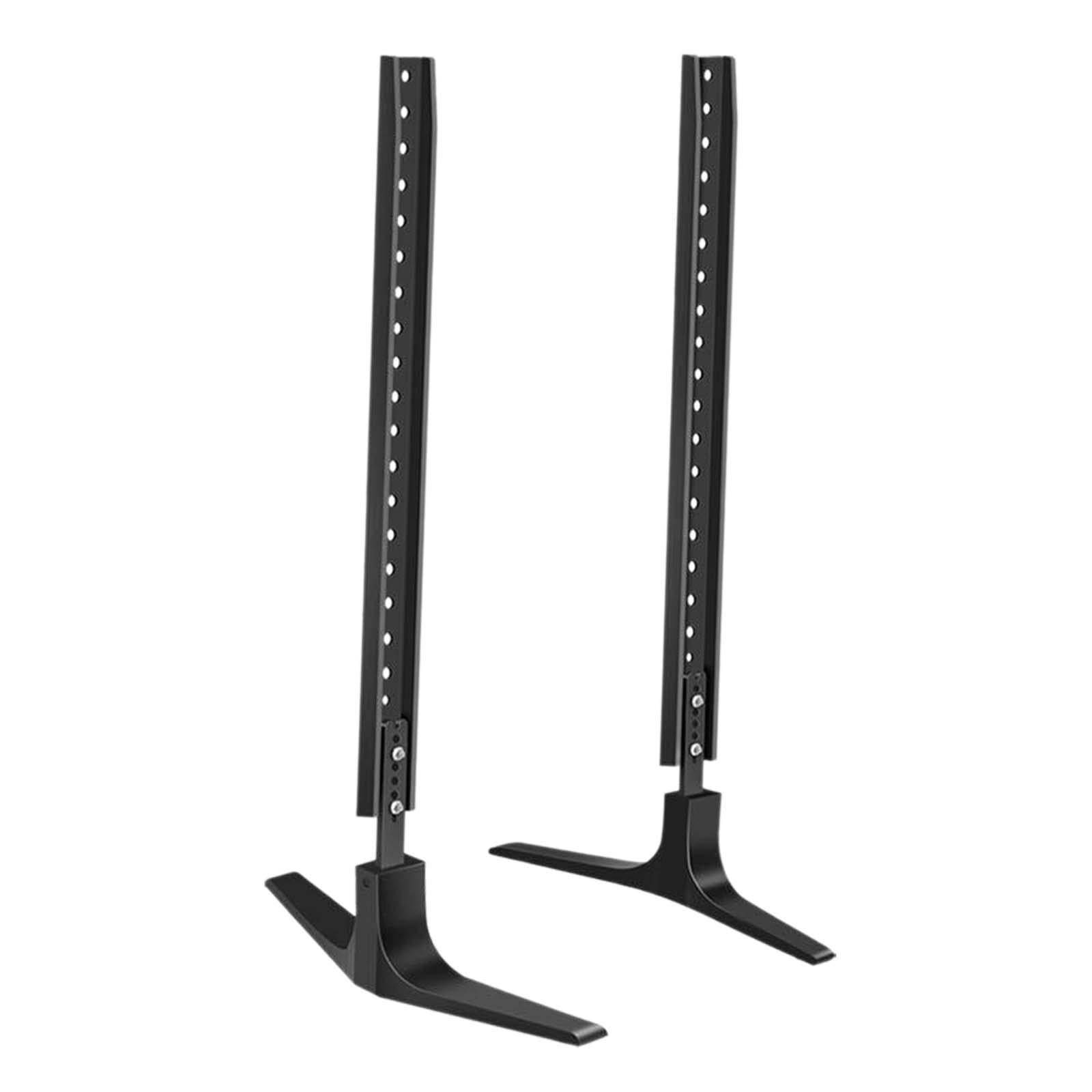 Bunblic 2 Pieces TV Stand Mount TV Legs Easy Installation for Most 32 50inch TVs Height Adjustable TV Bracket Table Top TV Stand Base
