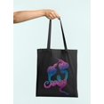 thumbnail image 3 of Smartprints Cobra Fight Tote Bag - Image by Shutterstock, One Size Cotton Canvas Tote Bag, 3 of 4