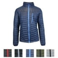 thumbnail image 1 of Mens Puffer Jacket with Contrast Trim, 1 of 5