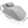 thumbnail image 2 of ColourTree Grey Adult Ergonomic Memory Foam Bed Triangle Wedge Pillow Headboard with Face Down Massage Prone Pillow Function for Reading, with Washable Cover, 2 of 7