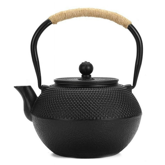 1.2L Japanese Tetsubin Style Iron Tetsubin Teapot   Strainer