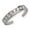 Colorname Misc: White Gold, variant on Solid 10K Yellow or White Gold Adjustable Channel-Set Cubic Zirconia toe ring toe ring for Women