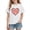 White 21, variant on BLVB Toddler Boys Girls Valentine's Day Shirts Cute Hearts Graphic T-Shirt Kids Short Sleeve Tees Tops 3-10 Years