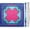 Garden Mat in Tube, variant on Black Halloween Pumpkin Ghost Mahjong Mat 31.5x31.5