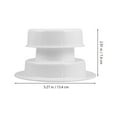 thumbnail image 2 of Trailer Vent Cover Kit Replacement 1 Set Rv Plumbing Vent Cap for Motorhome and Camper Roof Ventilation Accessory, 2 of 8
