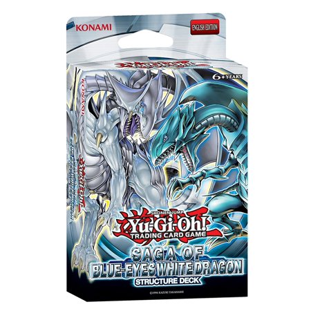 Yugioh Structure Deck: Saga of Blue-Eyes White Dragon SealedDeck will be release & ship on 09/13 By