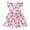 Pink, variant on Bagilaanoe Toddler Baby Girl Summer Dress Fly Sleeve A-line Dresses 6M 12M 18M 24M 3T 4T Kids Casual Swing Sundress