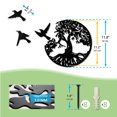 thumbnail image 3 of ACOPELO Tree of Life Bird Wall Hanging Sculptures, 3 of 8