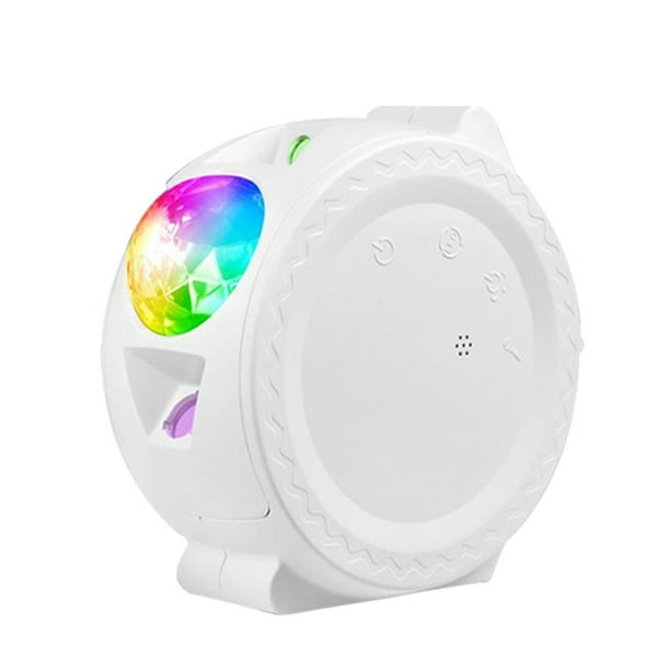 Lámpara de proyección estelar 3 en 1 (luna, ondas y estrellas) - Crea ambientes mágicos con luces LED para noches románticas o relajantes. Ideal para decorar habitaciones, cafés o regalos especiales.