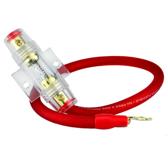 Bullz Audio AGU Fuse Holder Automotive Electrical Parts & Accessories, 40A, 1 lb
