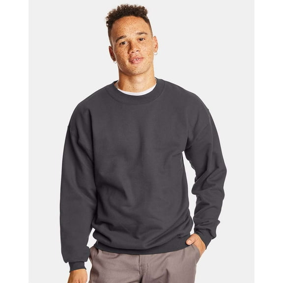 Hanes Men's and Big Men's Ultimate Cotton Heavyweight Sweatshirt, Sizes S-3XL