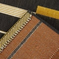 thumbnail image 4 of Balta Hugo Modern Stripe Indoor/Outdoor Area Rug 5'3" x 7' - Charcoal, 4 of 5