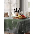 thumbnail image 6 of Sage Green Grey Table Cloth, Modern Oil Painted Abstract Art Aesthetics Waterproof Tablecloth for Rectangle Tables, Reusable Washable Fabric Table Cover for Restaurant Kitchen Dining Tables 60"x84", 6 of 6