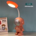 thumbnail image 2 of CNKOO Lampe de Table LED Rechargeable USB Mignonne Dessin Animé Protection des Yeux pour Enfants Blanc Chaud, 2 of 9