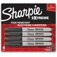 thumbnail image 1 of Shiyou-marqueurs Permanents Extrêmes, Noir, Lot de 4, 1 of 4