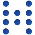thumbnail image 4 of 10 Pieces EVA Foam Golf Swing Exercises Practice Training EVA Foaming Golf Balls Balls Blue, 4 of 9