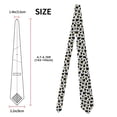 thumbnail image 3 of Men'S Tie 4.7×3.1in Is Not Easy To Deform And Fade Anti-Drift Button Design Is Easy To Take Care Of For Work Travel Daily Business Simple Cow Print Pattern1_2, 3 of 8