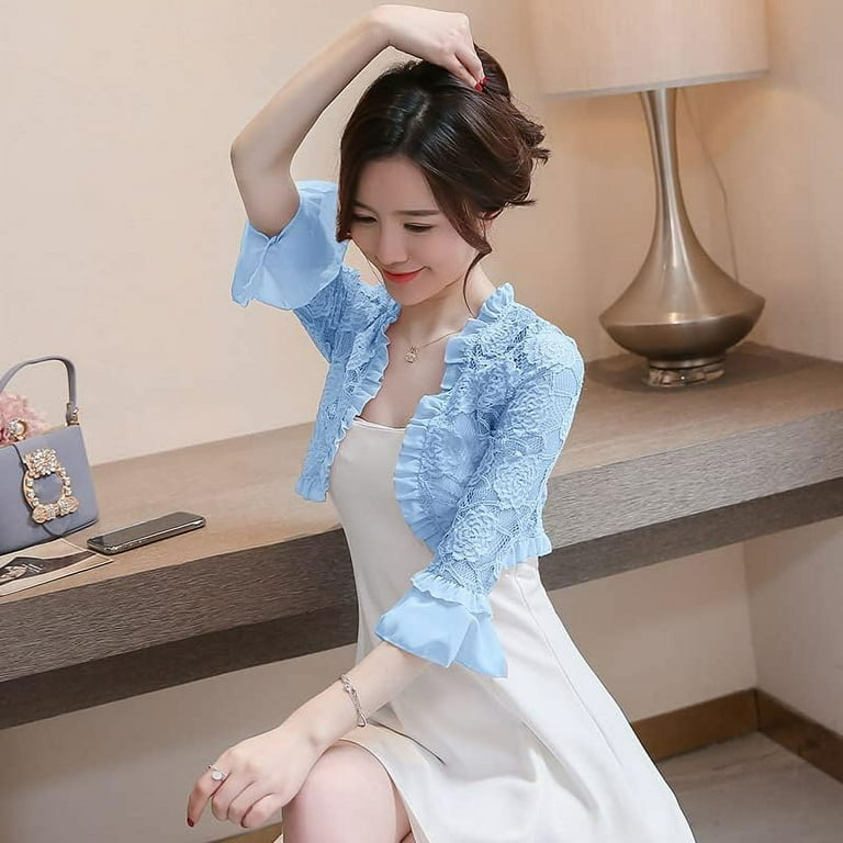 スーツ・フォーマル・ドレス Chiffon Bolero & Lace Camisole