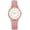 Pink -AG07, variant on Resicozy Women's Leather Watch Roman Numeral Waterproof Leather Strap Elegant Casual Wrist Watches Gifts for Wife Mother Green