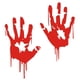 thumbnail image 1 of Reflective Car Stickers with Handprint Design Made of PVC for Creative Decoration Red 2pcs, 1 of 5