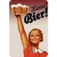 thumbnail image 1 of Placa Metal Vintage Pintura Hierro Rectangular Bar Pared 20x30cm, 1 of 9