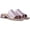 Light Pink Metallic, variant on Women's Loran Slide Sandal Tan Raffia 7.5M