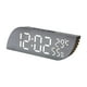 thumbnail image 1 of Reloj despertador digital Reloj de noche Modo de repetición Pantalla de temperatura de 12/24 h para Numeros blancos, 1 of 9