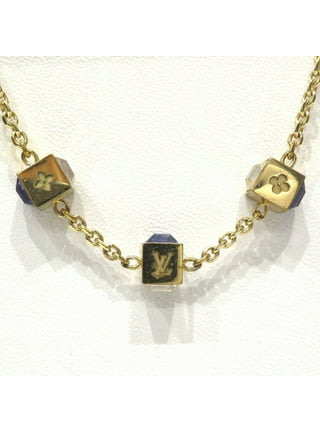 Louis Vuitton Necklace Essential V PM Gold MP1465 GP LE0194 LOUIS VUITTON  Long Women's Jewelry Accessory Pendant