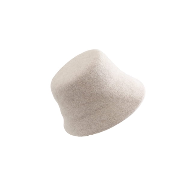 Qarigey Sombrero de cubo para mujer, Color sólido, playa, portátil