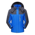 thumbnail image 4 of Chandail à Capuchon Extérieur Hommes Femmes Hiver Chaud Imperméable Veste Manteau de Neige Randonnée Ski Sport Hauts 4 Tailles, 4 of 7