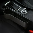 thumbnail image 3 of Maynos Car Seat Pockets PU Leather Car Console Side Organizer Seat Gap Filler Catch Caddy ，Multifunctional with Cup Holder Car Seat Crevice Storage Box, 3 of 6