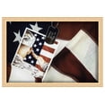 thumbnail image 5 of 28x28 Gold Shadowbox Frame - Interior Size 28x28 by 1 Inch - Made to Display Items Up To 1 Inch Deep, 5 of 8