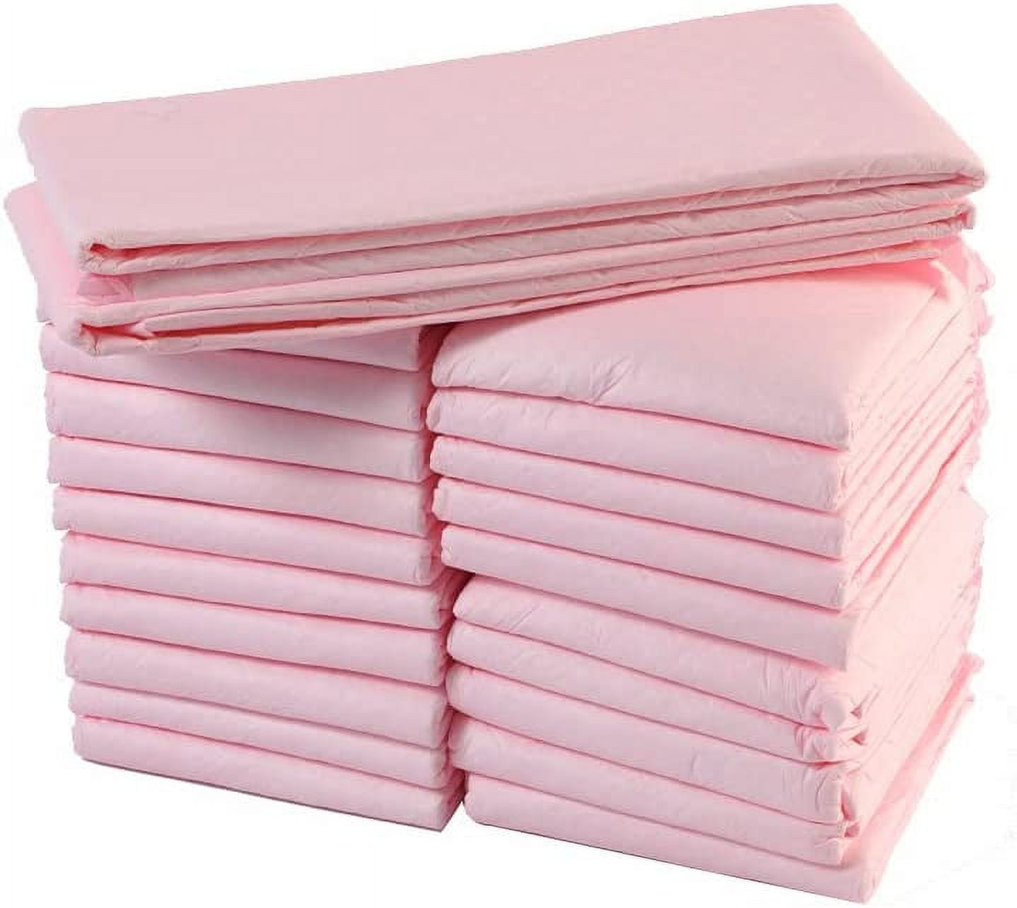 Hand-E Incontinence Disposable Underpads - Pink