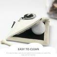 thumbnail image 4 of CTIRCHIU Reusable Double Sided Golf Towel Cleaning Cloth With Buckle For Easy Carrying, 4 of 8